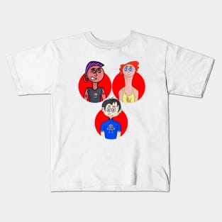 Three Stylish Boys Kids T-Shirt